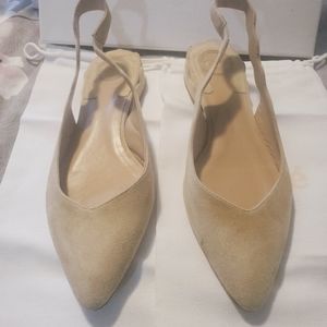 Chloe slingback flats